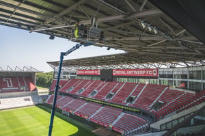 Van inkom tot tribune: de Bosuil volledig uitgerust met 4G/5G connectiviteit