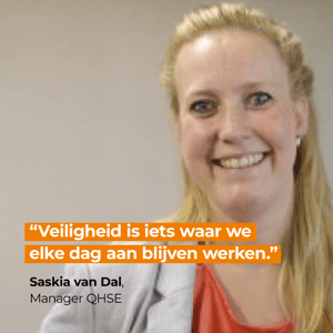 We blijven bouwen aan een veilige en gezonde werkomgeving